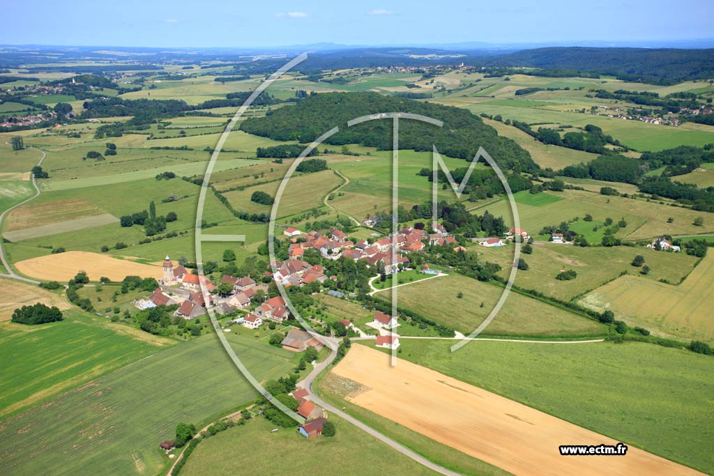 Photo arienne de Frasne-les-Meulires