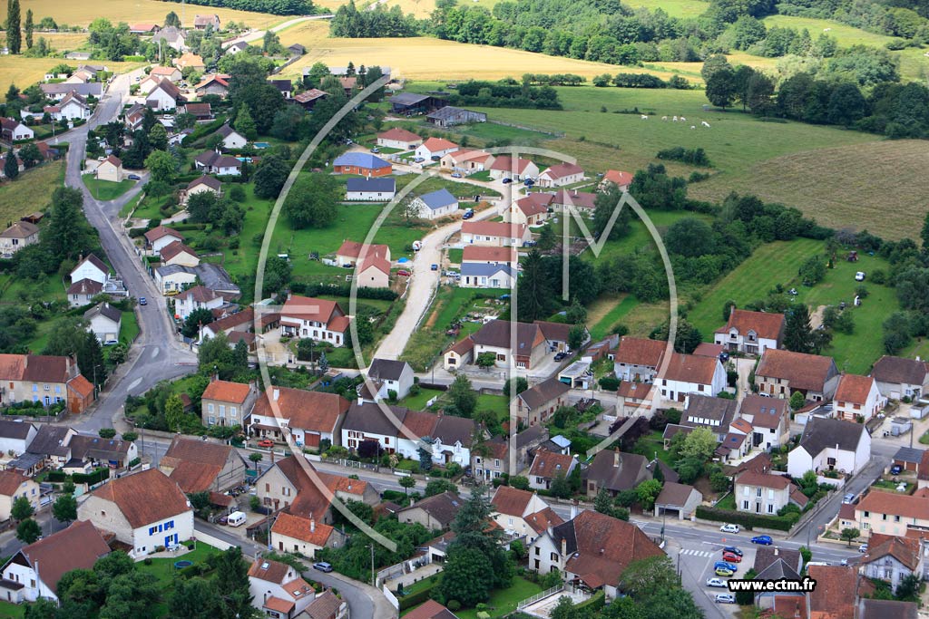 Photo arienne de Lamarche-sur-Sane