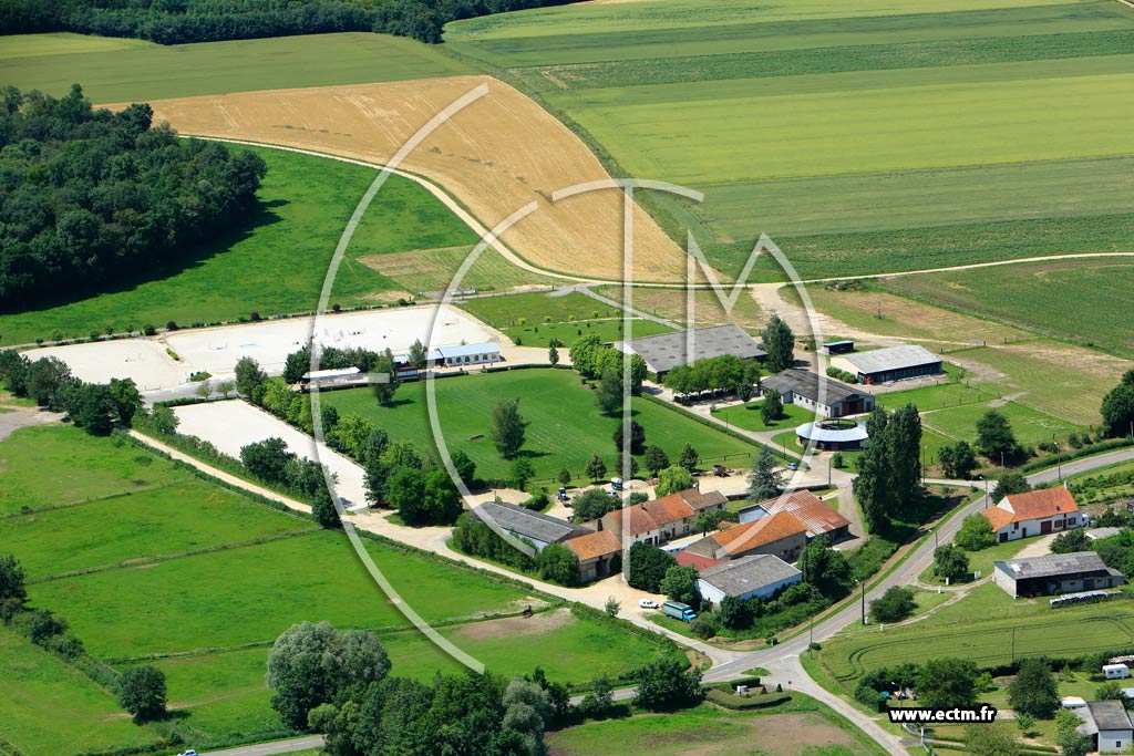 Photo arienne de Les Maillys (Mailly-la-ville)