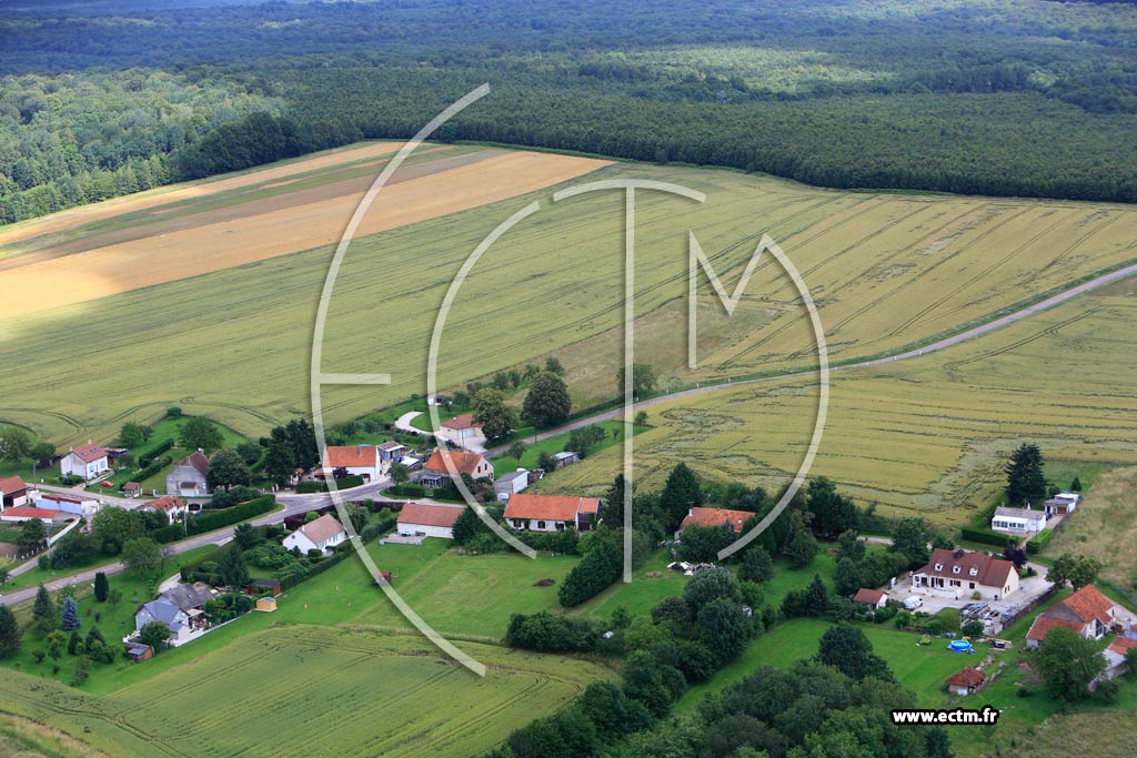 Photo arienne de Magny-Montarlot (Montarlot)