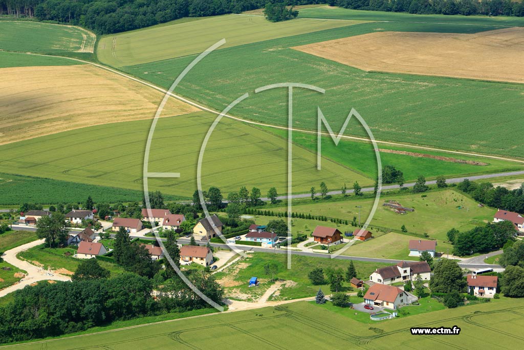Photo arienne de Mont-sous-Vaudrey