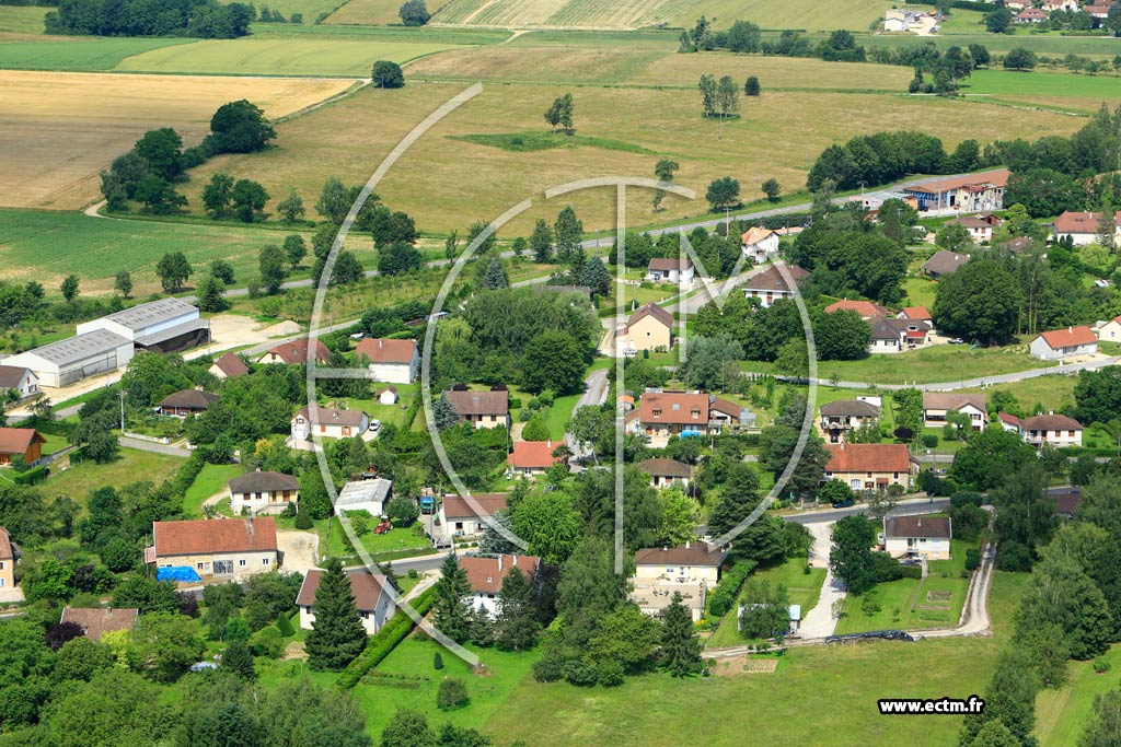Photo arienne de Mont-sous-Vaudrey