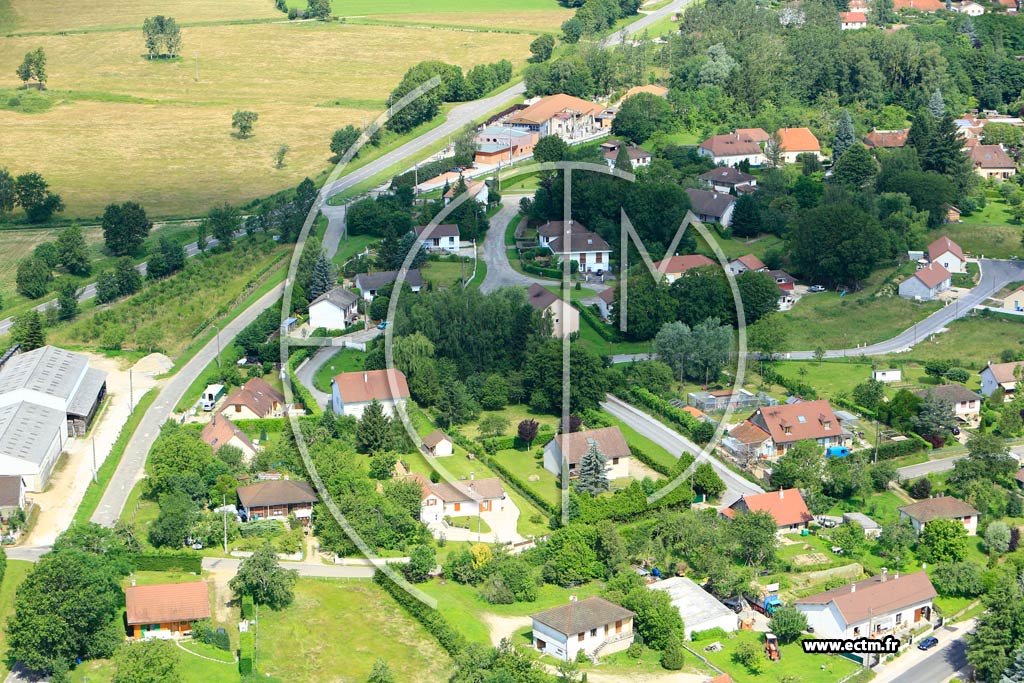 Photo arienne de Mont-sous-Vaudrey