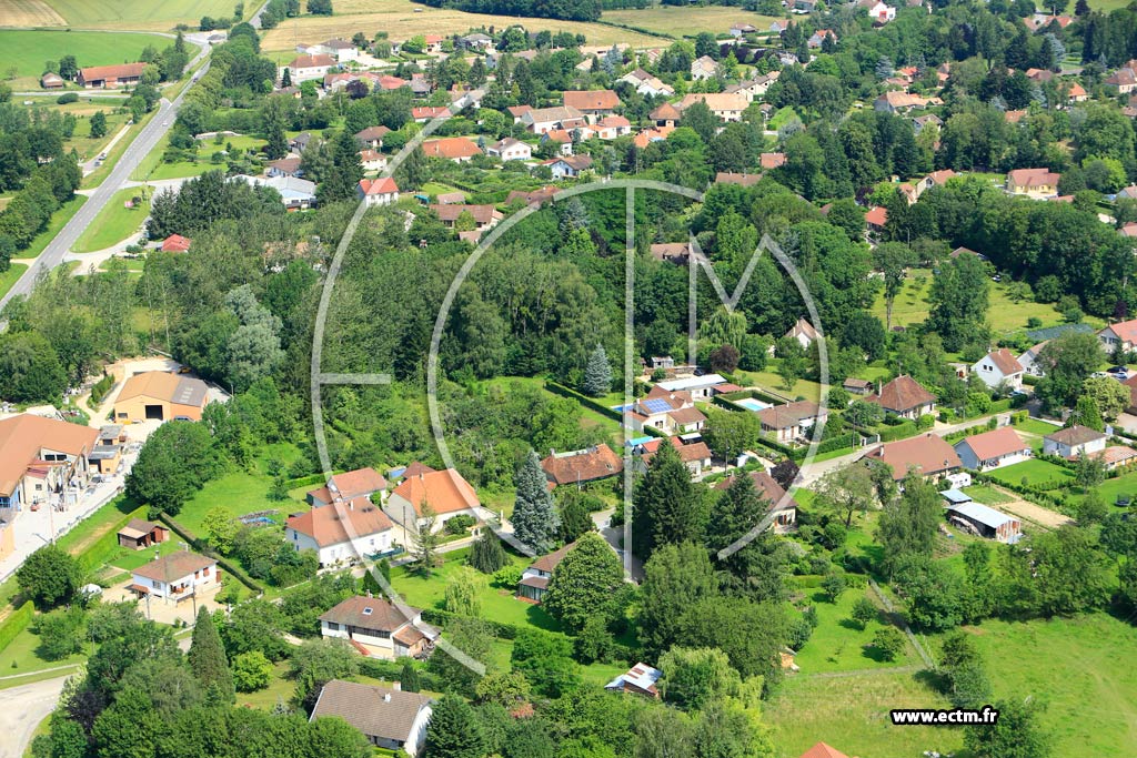 Photo arienne de Mont-sous-Vaudrey