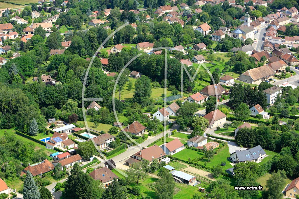 Photo arienne de Mont-sous-Vaudrey