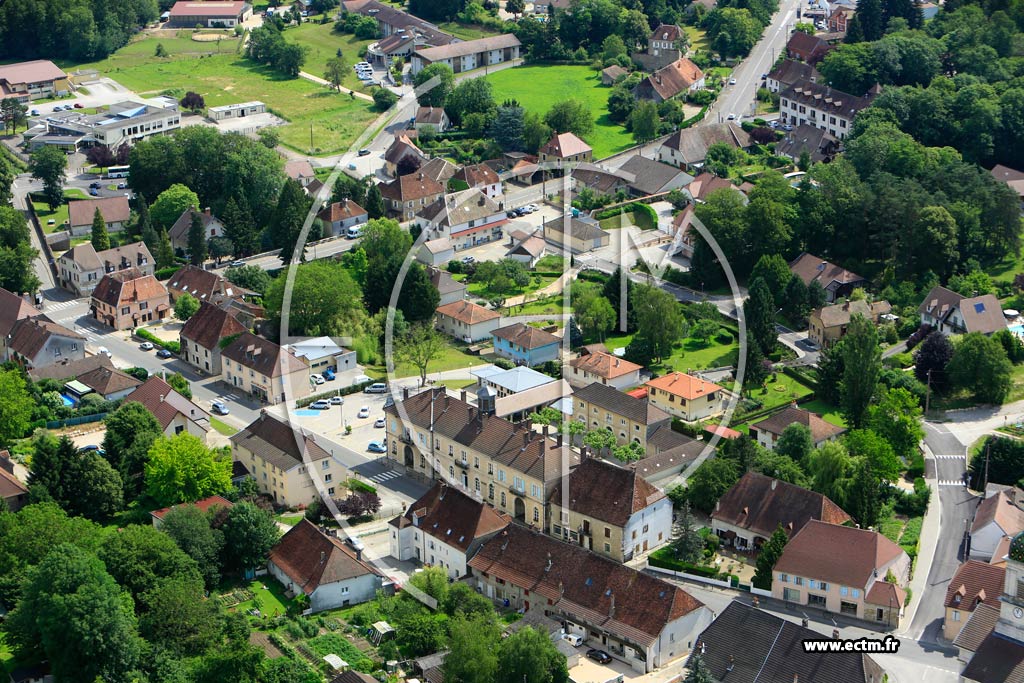 Photo arienne de Mont-sous-Vaudrey