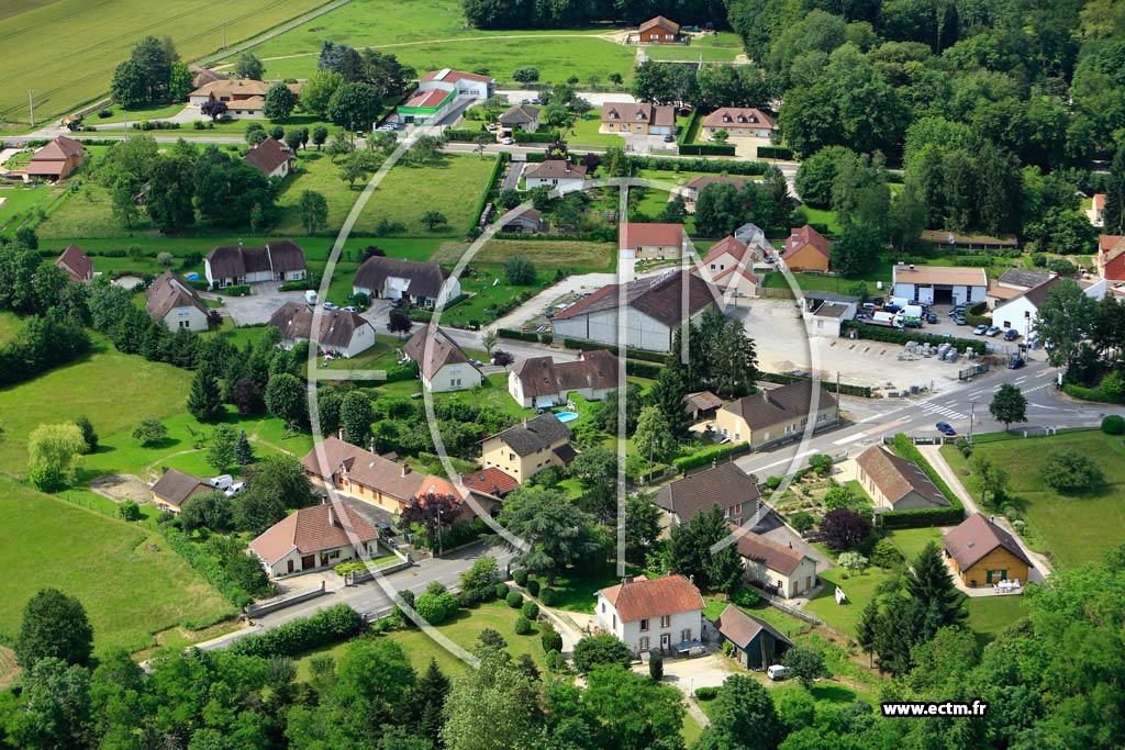 Photo arienne de Mont-sous-Vaudrey