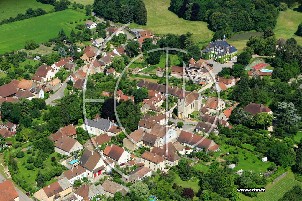 Photo arienne de Montmirey-la-Ville
