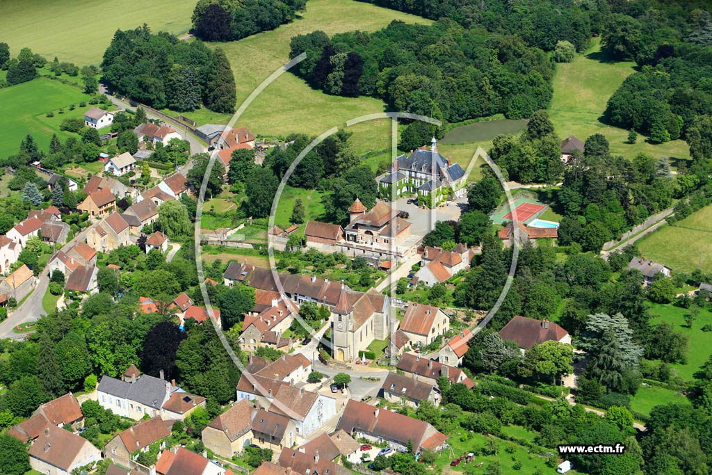 Photo arienne de Montmirey-la-Ville
