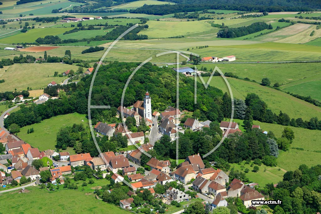 Photo arienne de Montmirey-le-Chteau