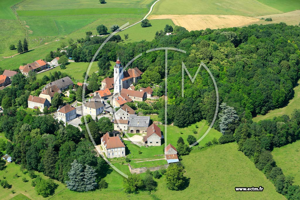 Photo arienne de Montmirey-le-Chteau