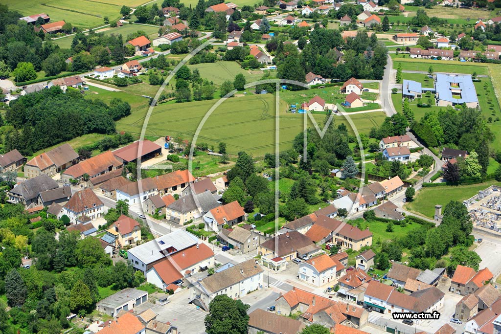 Photo arienne de Saint-Aubin