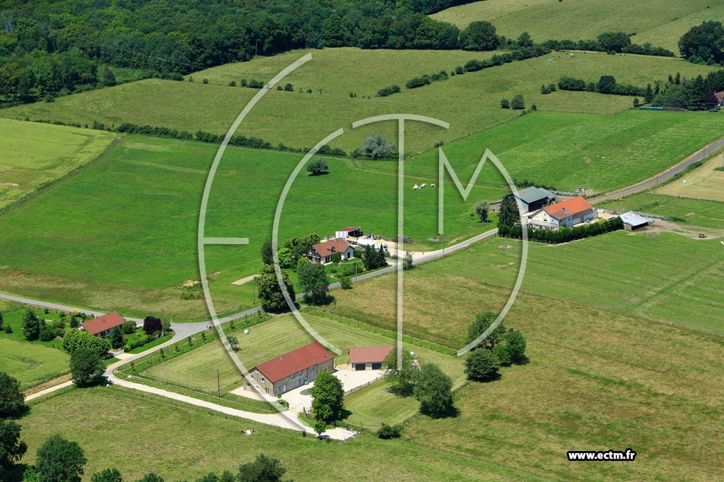 Photo arienne de Saint-Seine-en-Bche (Saint-Franois)