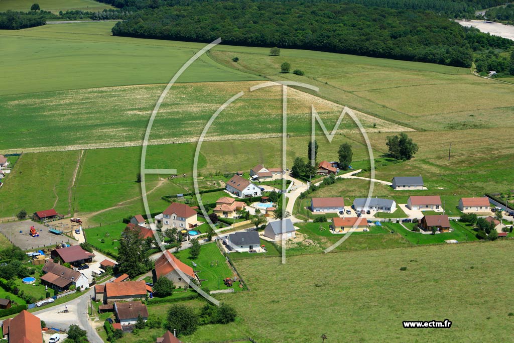 Photo arienne de Saint-Seine-en-Bche