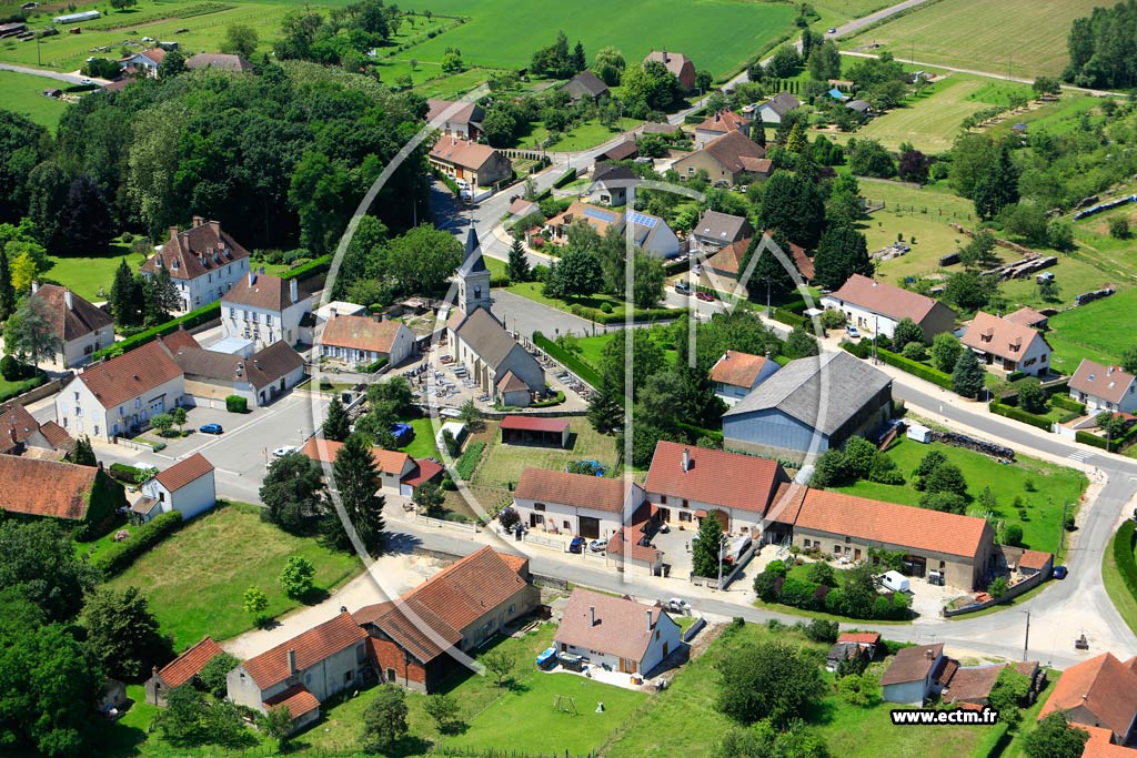 Photo arienne de Saint-Seine-en-Bche