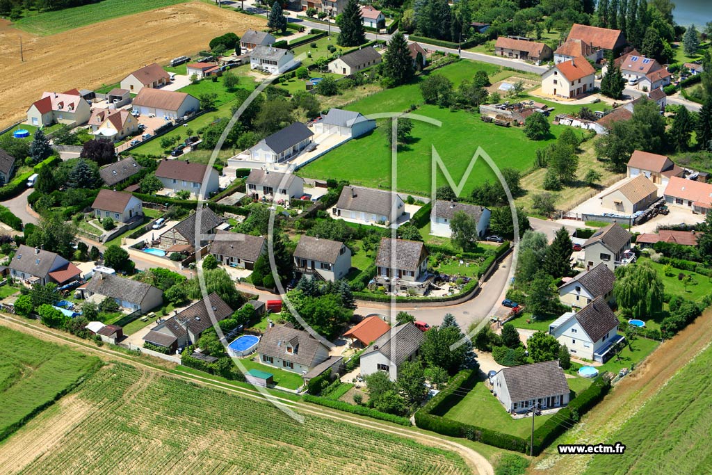 Photo arienne de Saint-Symphorien-sur-Sane