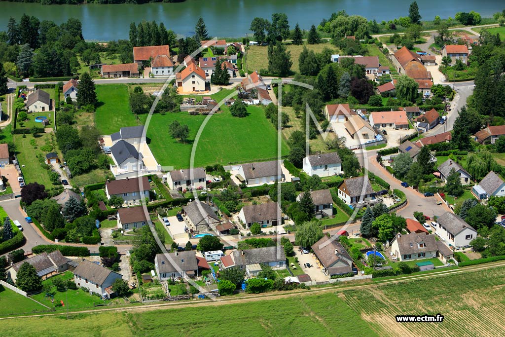 Photo arienne de Saint-Symphorien-sur-Sane