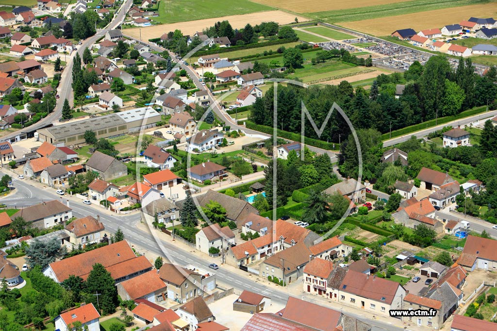 Photo arienne de Saint-Usage