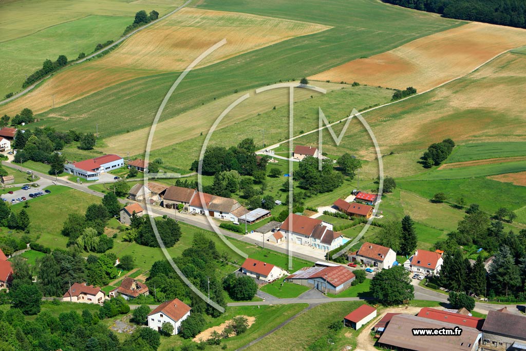 Photo arienne de Serre-les-Moulires