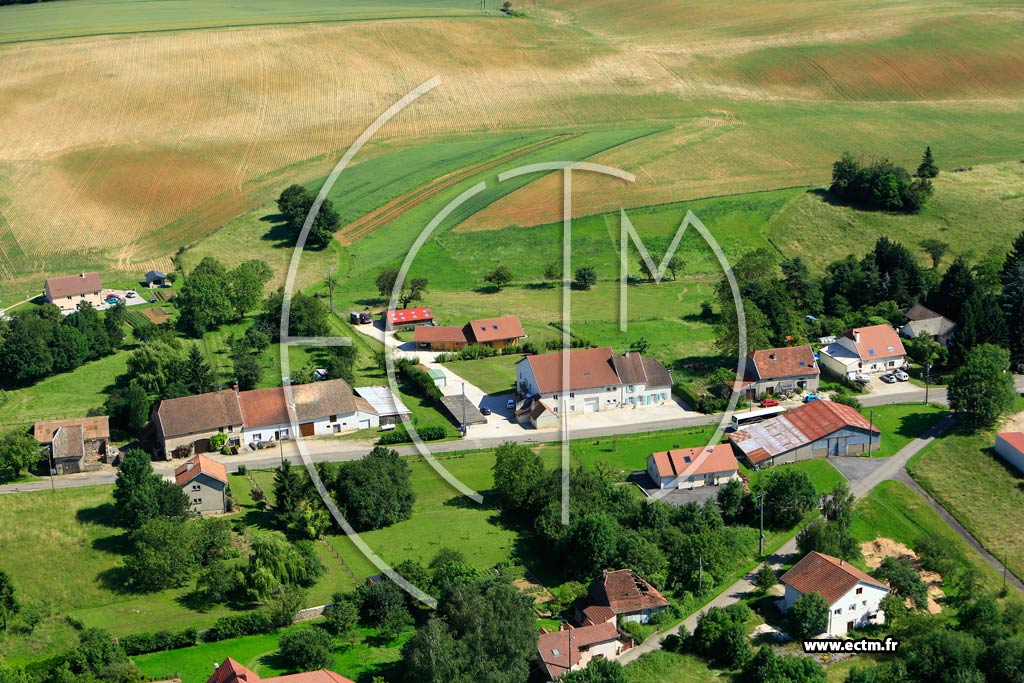 Photo arienne de Serre-les-Moulires