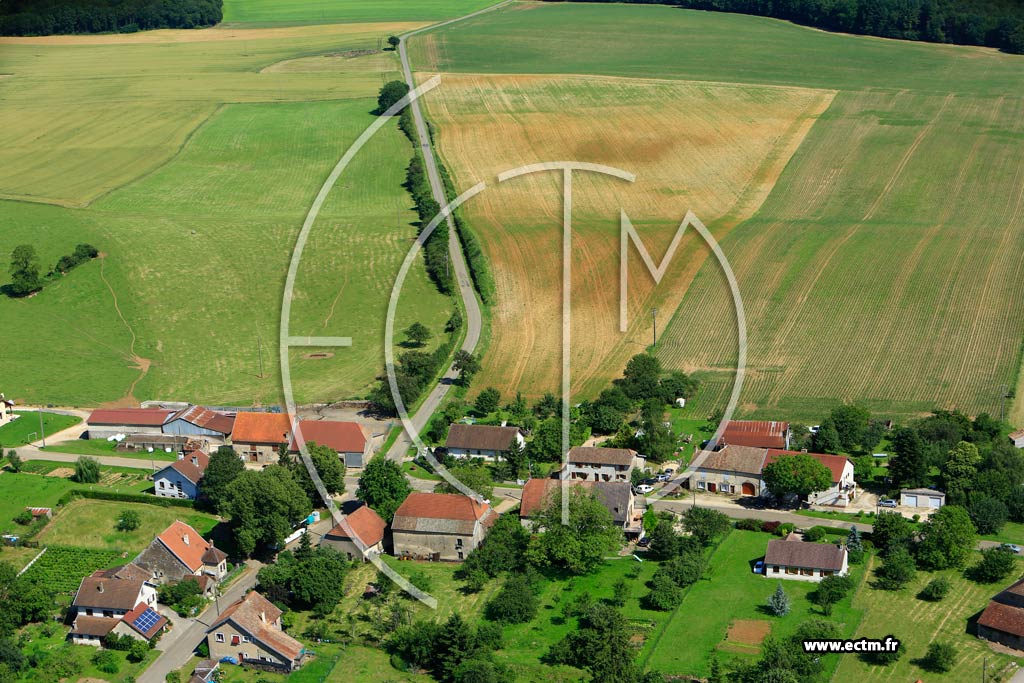 Photo arienne de Serre-les-Moulires