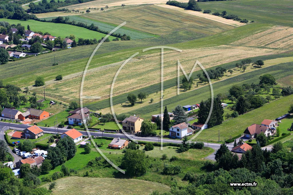 Photo arienne de Avricourt