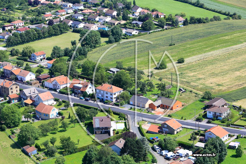 Photo arienne de Avricourt
