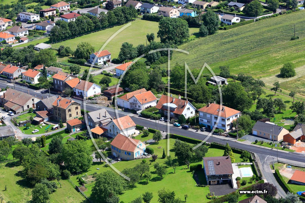 Photo arienne de Avricourt
