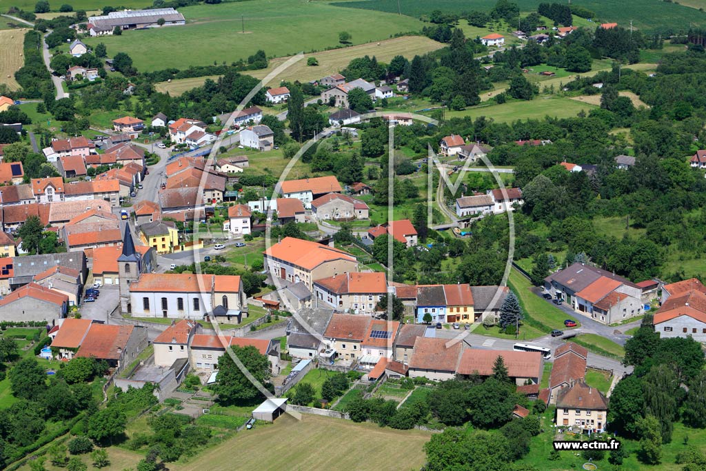 Photo arienne de Avricourt