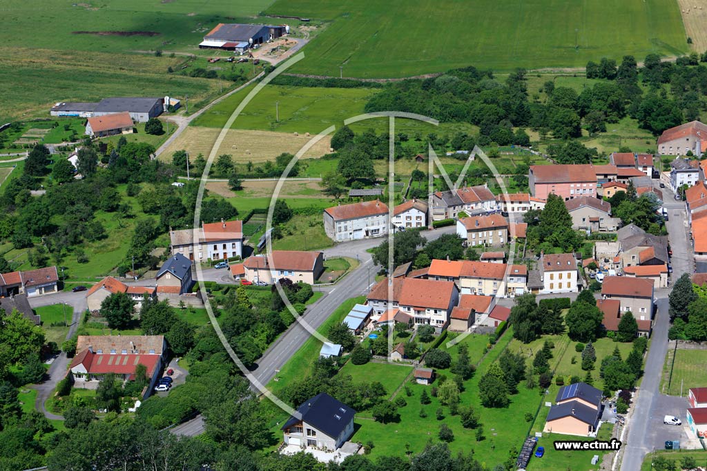 Photo arienne de Avricourt