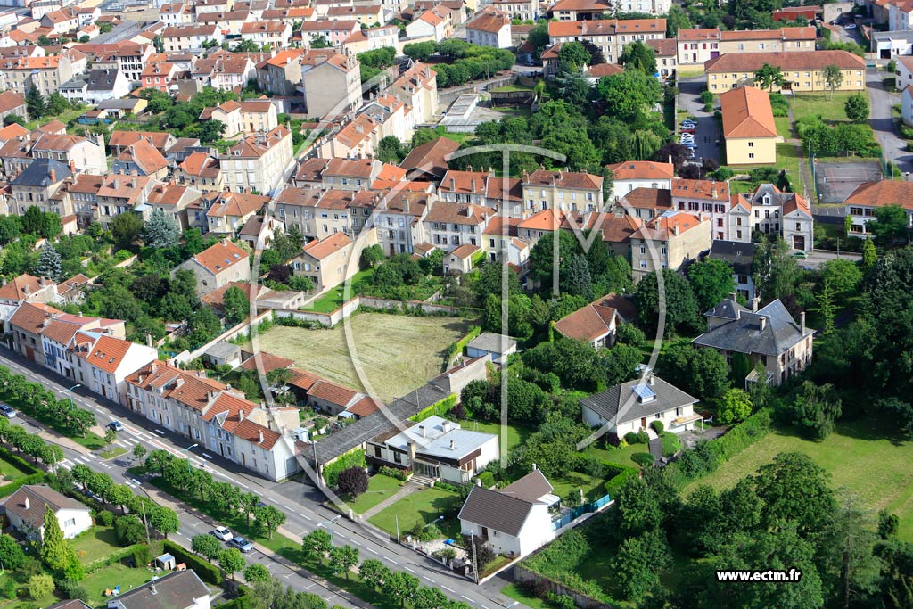 Photo arienne de Lunville
