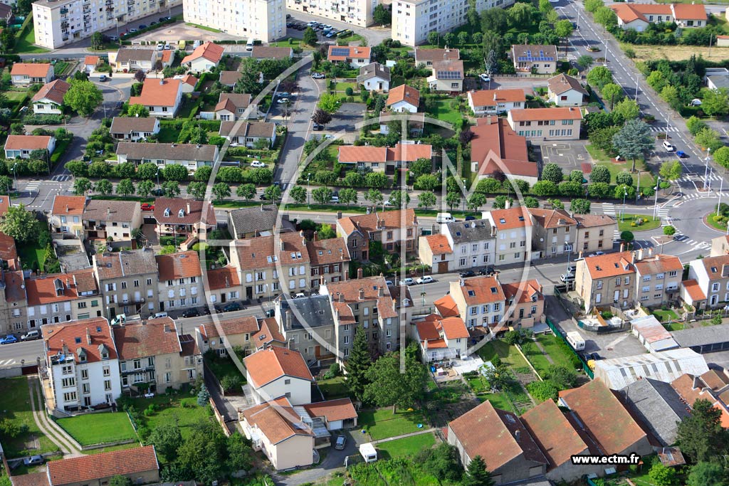 Photo arienne de Lunville