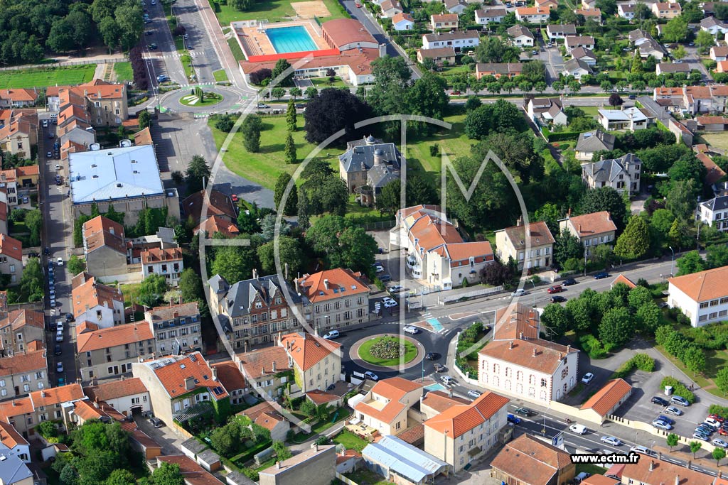 Photo arienne de Lunville