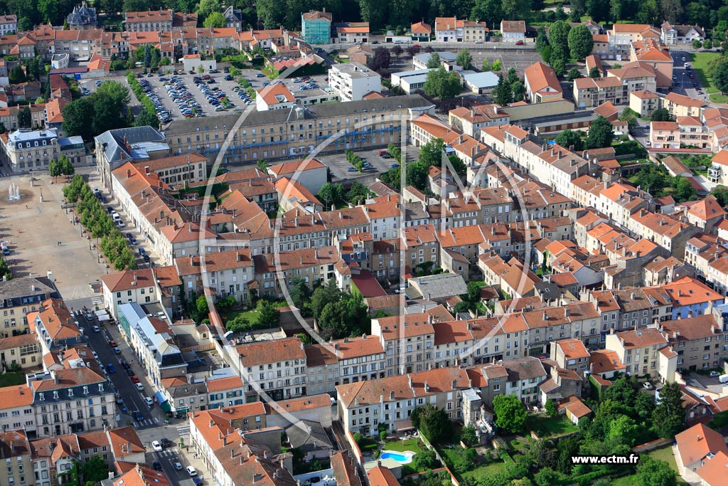 Photo arienne de Lunville