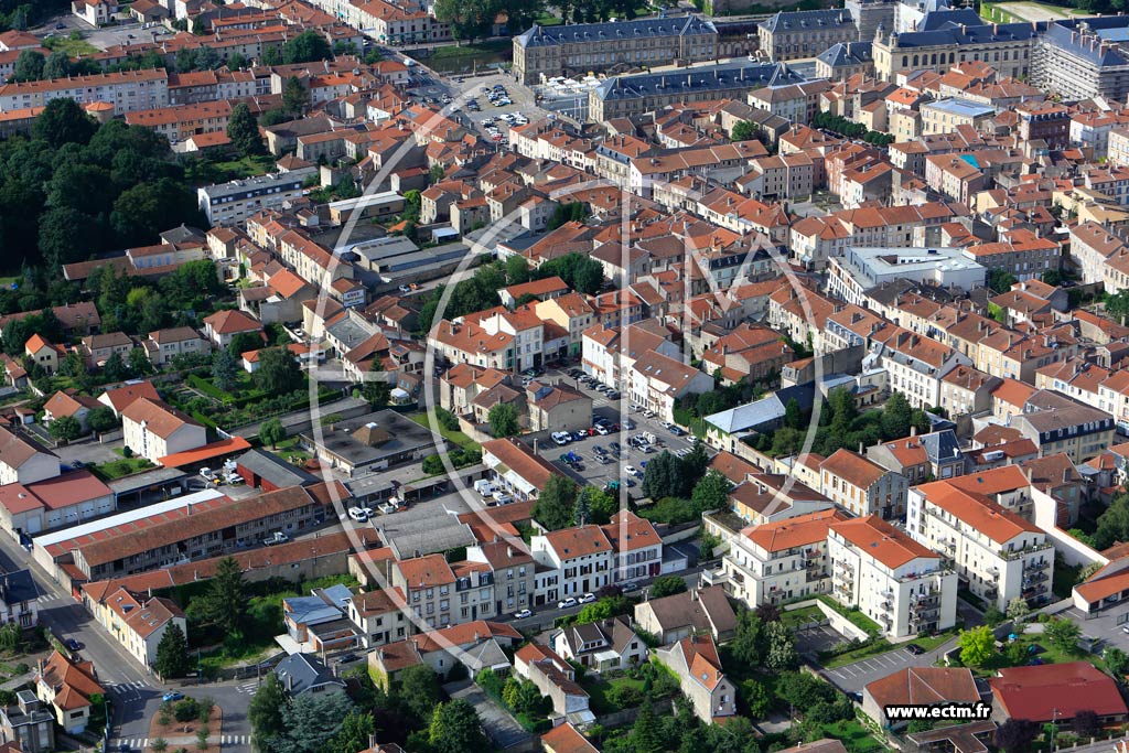 Photo arienne de Lunville
