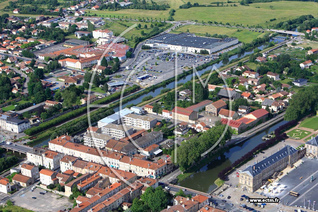 Photo arienne de Lunville