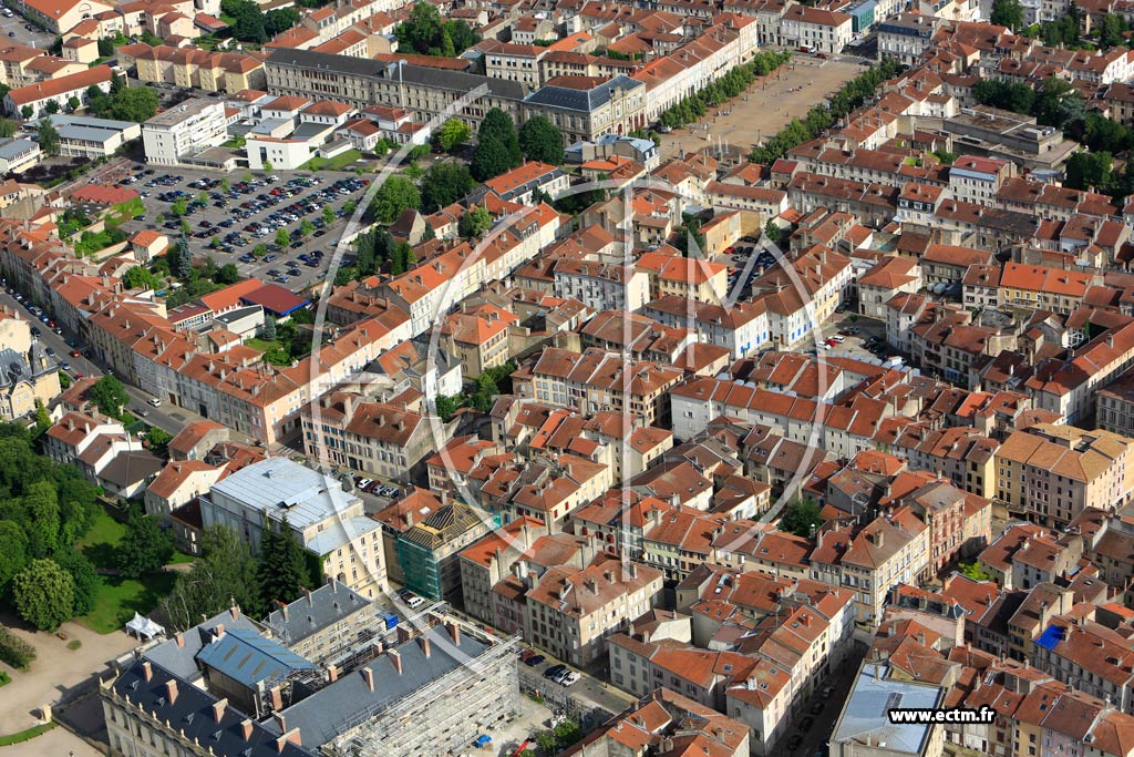 Photo arienne de Lunville