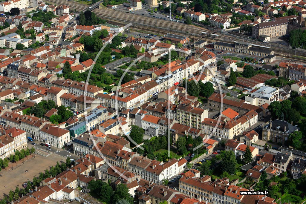 Photo arienne de Lunville