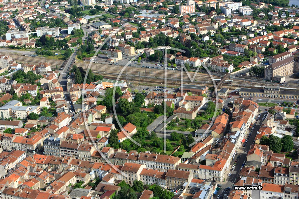 Photo arienne de Lunville