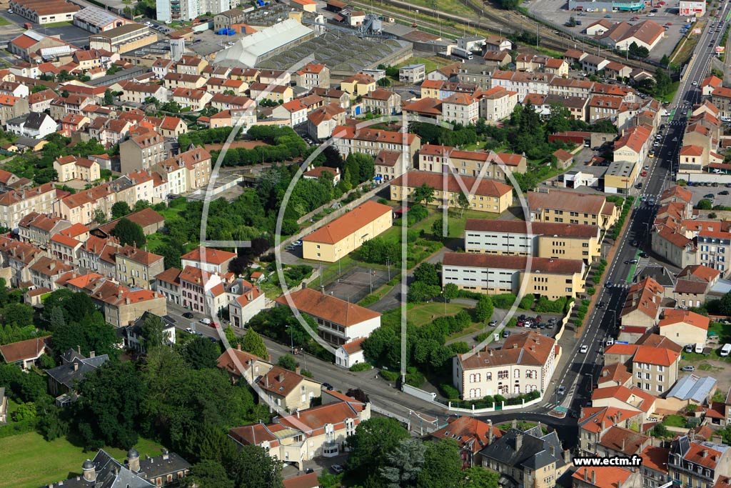 Photo arienne de Lunville