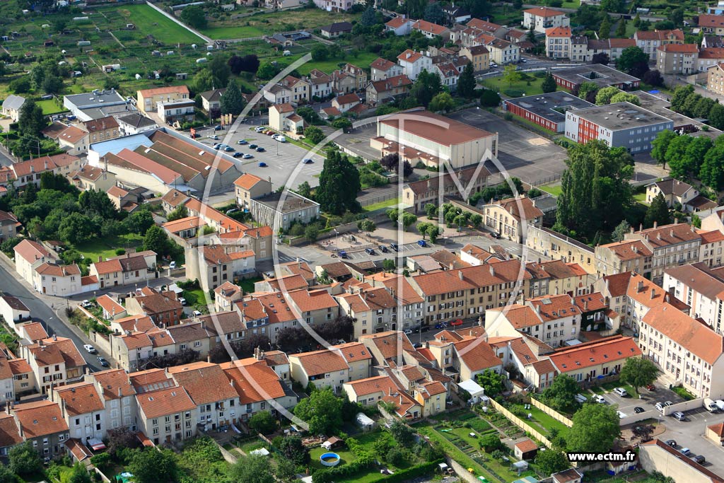 Photo arienne de Lunville
