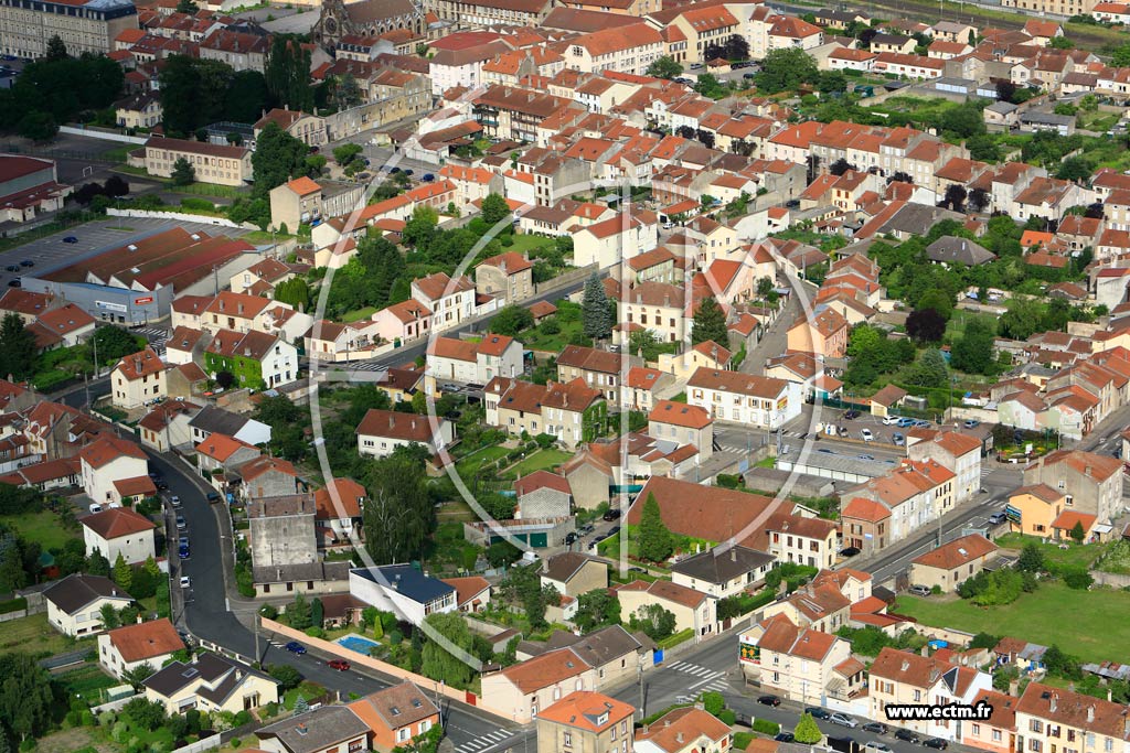 Photo arienne de Lunville