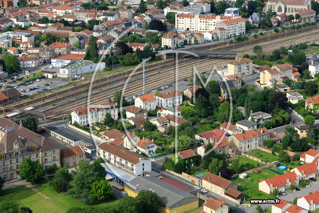 Photo arienne de Lunville