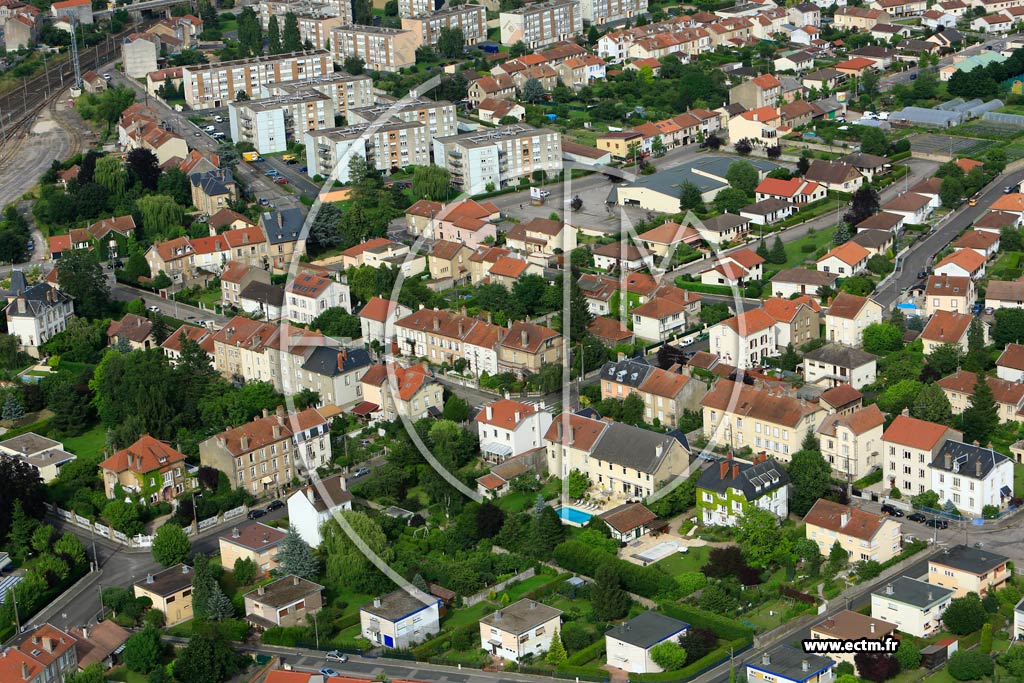 Photo arienne de Lunville
