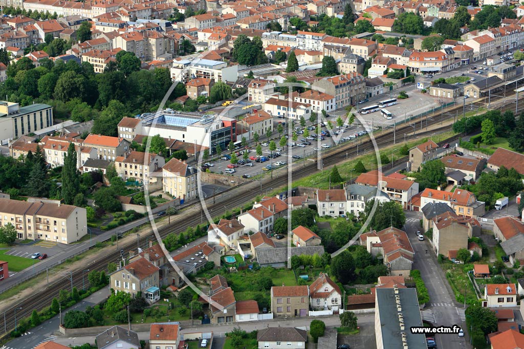 Photo arienne de Lunville