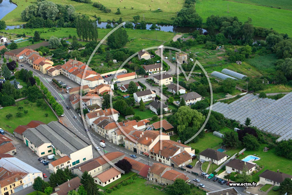 Photo arienne de Lunville