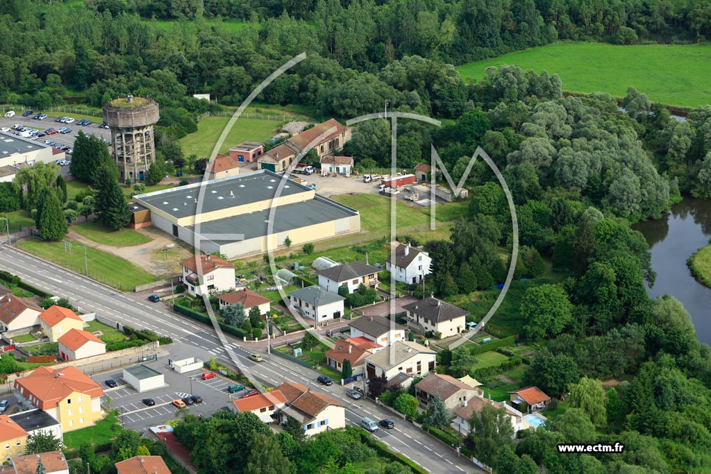 Photo arienne de Lunville