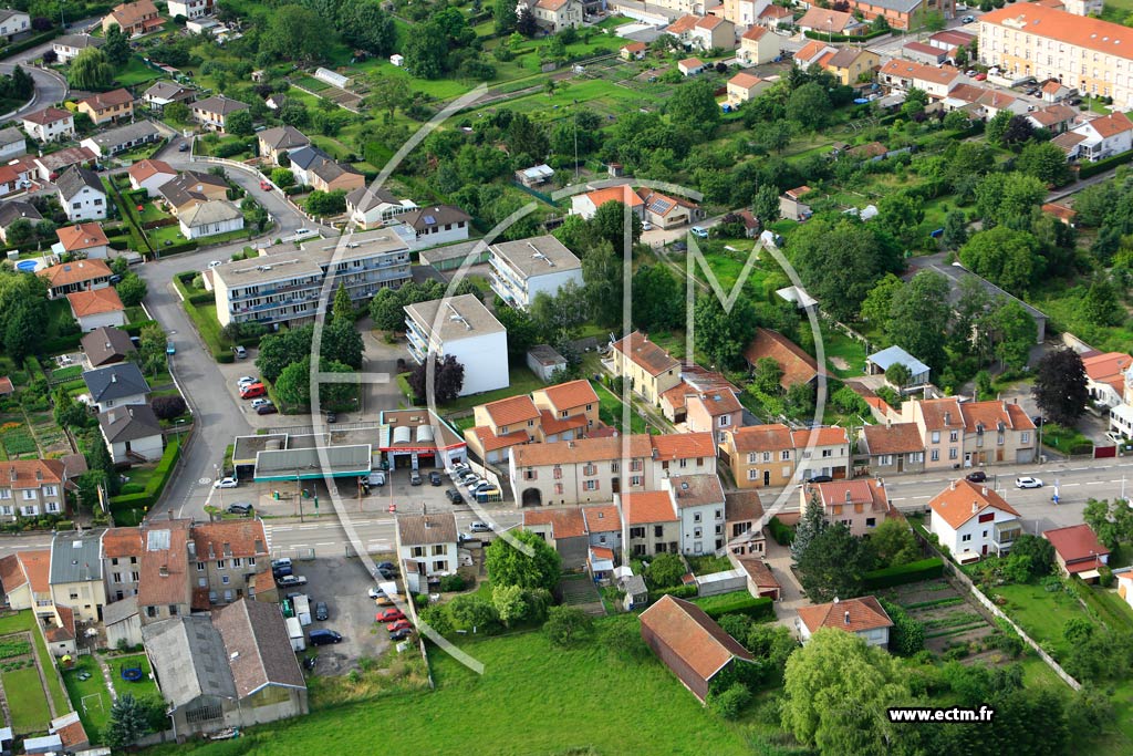 Photo arienne de Lunville
