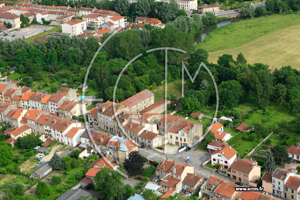 Photo arienne de Lunville