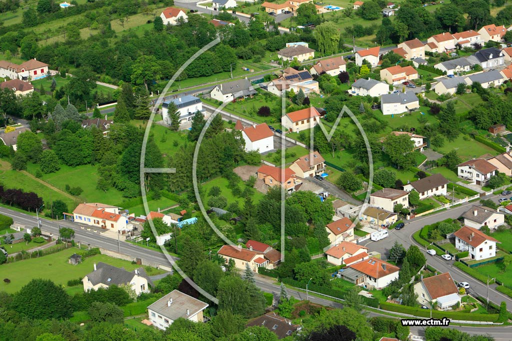 Photo arienne de Lunville